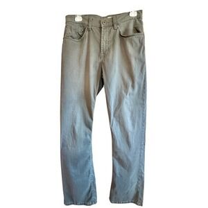 Wrangler Men Straight Fit Gray Jeans Size 29x30 Cotton Spandex Blend